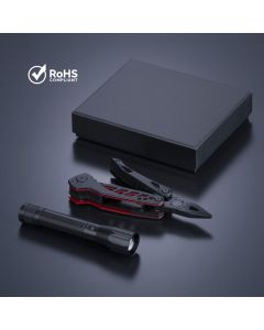 Optima-Set I: Multitool und mittlere Taschenlampe