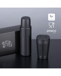 Scandic-Set: Kaffeebecher und Thermoskanne