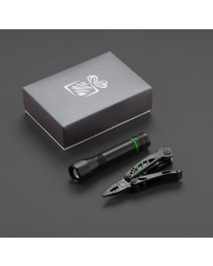 Optima Set I-B: Multitool und mittelgroße Taschenlampe