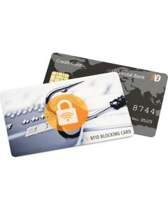 RFID Blocker Karte - Premium Schutz (Lager) - inkl. Digitaldruck