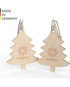 Weihnachtsbaumanhänger Tannenbaum - inkl. Lasergravur