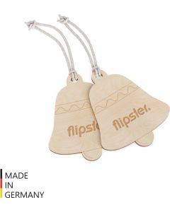 Weihnachtsbaumanhänger Glöckchen - inkl. Lasergravur