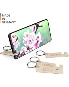 Handyhalter Standy inkl. Schlüsselanhänger - inkl. Lasergravur