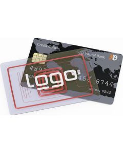 RFID Blocker Karte - Premium Schutz - transparent - inkl. Digitaldruck