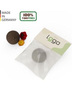 Seedball – Flower-Ball Bienenwiese im Pergaminbeutel - inkl. Digitaldruck