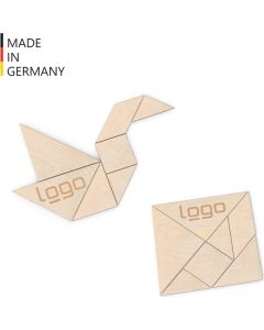 Tangram Kreativ-Puzzle (FSC® zertifiziert) inkl. Baumwollsäckchen