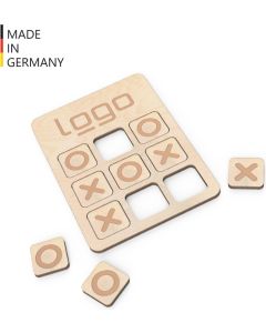 Tic-Tac-Toe – "Drei Gewinnt" (FSC® zertifiziert) inkl. Baumwollsäckchen