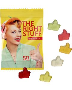 Fruchtgummi Standard 10 g, im konventionellen Tütchen