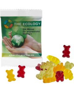 Bio-Bärchen im kompostierbaren Tütchen