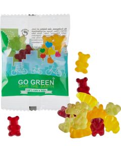 Vegane Bio-Bärchen im kompostierbaren Tütchen