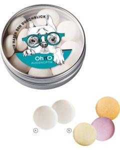 Klarsichtdose mit mentos