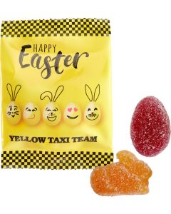 Veganes Ostergelee in konventioneller Folie