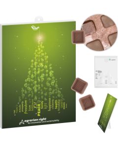 reinpapier® Schoko-Adventskalender