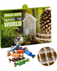 Premium-Präsent-Adventskalender Eco mit merci Petits