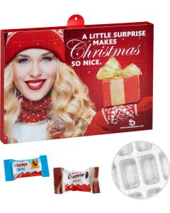 Premium Präsent-Adventskalender mit kinder Minis Mix