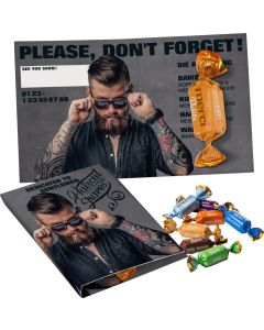 Süßes Briefchen mit merci Petits