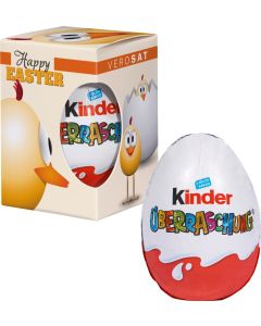 Kinder-Überraschungs-Ei in Geschenkbox mit Sichtfenster