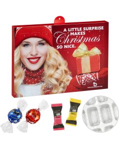 Premium Präsent mit Lindt Lindor & Hello Mini Stick-Mix