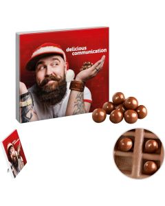 reinpapier® Mini-Adventskalender mit Schokoknusperkugeln