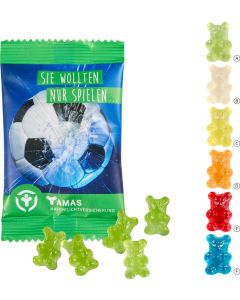Unifarbene Premium-Bärchen, 15 g im konventionellen Tütchen