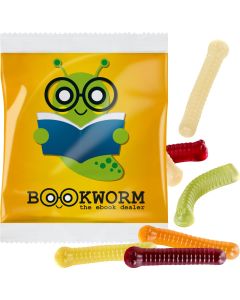 Fruchtgummi individuell 30 g im kompostierbaren Tütchen