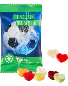 Fruchtgummi Standard 15 g, VEGAN im konventionellen Tütchen