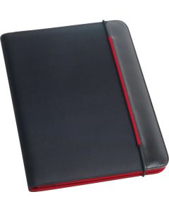 A4 Schreibmappe aus PU und 800D mit linierten Schreibblock Fitzgerald