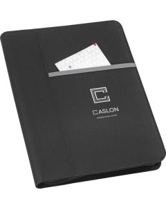 A4-Schreibmappe aus 600D mit linierten Schreibblock Auster