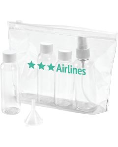 Transparente Kulturbeutel Deniro