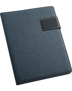 A5-Schreibmappe aus Leinenimitat und PU linierter Schreibbock Pynchon