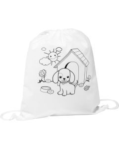 Kinder-Kordelbeutel zum Ausmalen Draws