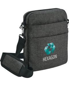 Schultertasche 600D Graphs Cross