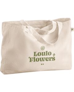 Tasche aus Baumwolle und recycelter Baumwolle Parma