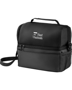 Kühltasche mit 7l Volumen aus 300D und 840D Jacquard Zippers Cooler