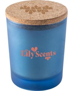 Aromatische Kerze in Glasbecher mit Holzdeckel Duval