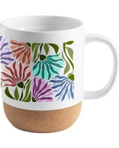 Keramikbecher mit Korkboden 410 ml Rory Sub