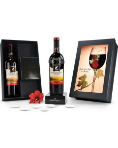 Präsenteset: Modernes Weinthermometer