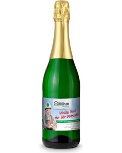Sekt Cuvée 0,75 l im Eigendesign