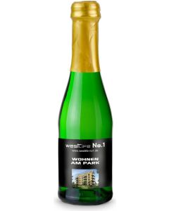 Sekt Cuvée Piccolo 0,2 l - Kapselfarbe nach Wahl