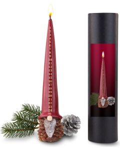 Präsenteset: Adventskalenderkerze