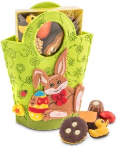 Filztasche Hase, Ostergebäckmischung 200 g
