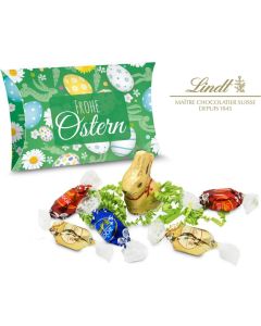 Lindt Ostertasche inkl. Lindt-Goldhase - auch in individueller Kissenverpackung