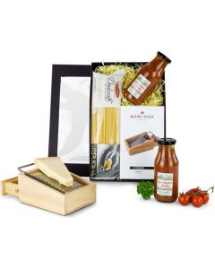 Präsenteset: Die Parmesanreibe