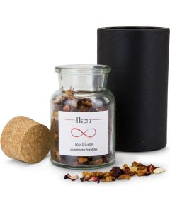 Präsenteset: Früchtetee Necto im Glas