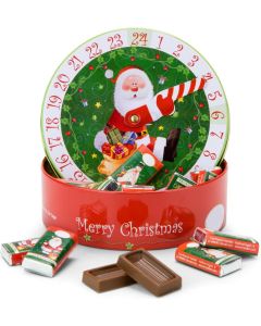 Runder Schokoladen Adventskalender