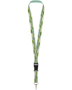 Bucks Schlüsselband aus recyceltem PET Kunststoff – beidseitige Sublimation