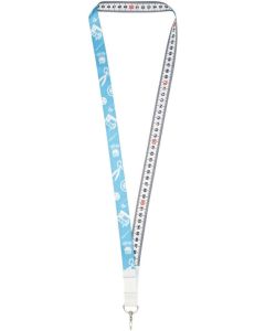 Isla 1-Meter-Lanyard mit Sublimation mit Sicherheitsverschluss