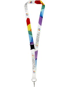 Lois Sublimation RPET-Lanyard mit Sicherheitsverschluss