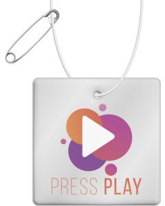 RFX™ H-16 Reflektierender Anhänger, quadratisch