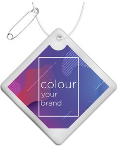 RFX™ H-09 Reflektierender PVC-Anhänger Diamant, klein